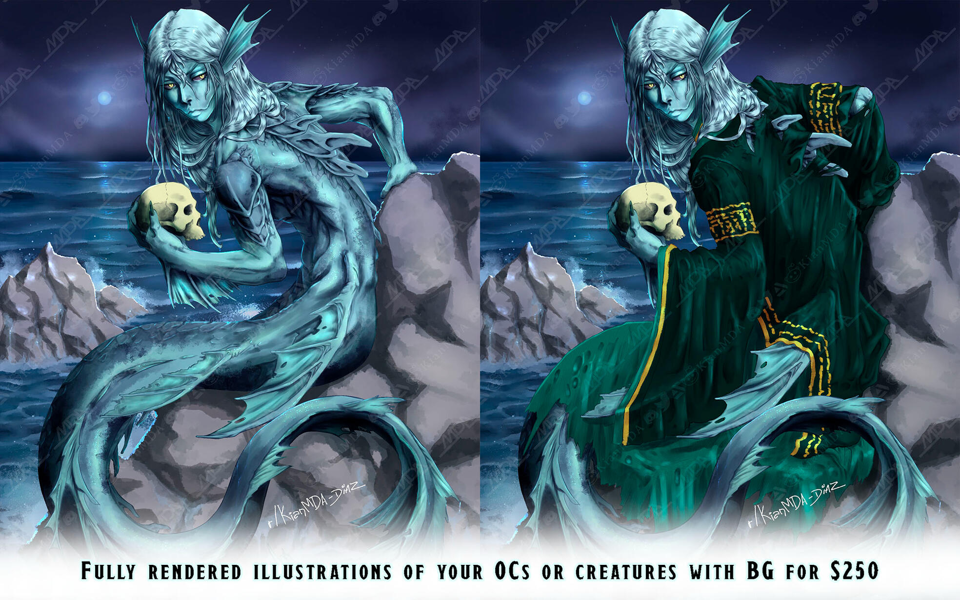 Full Rendered Illustrations